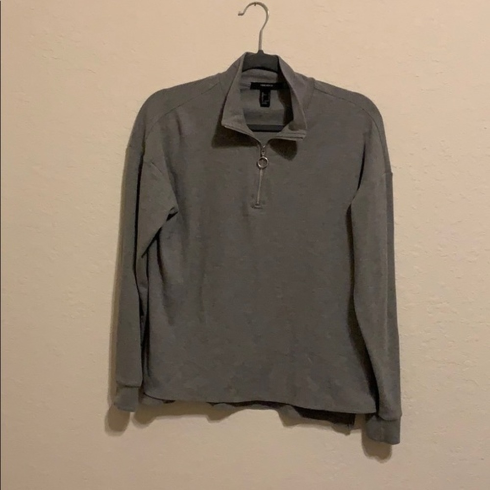 Forever 21 Gray Long Sleeve Top